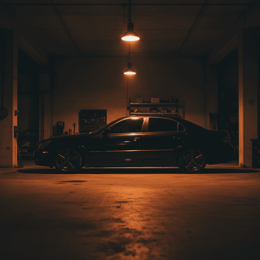 Full coverage - car protected in garage